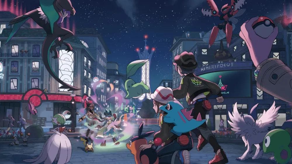 Pokémon LEGENDS Z-A（ポケモンレジェンズZ-A）（アクションRPG）のキービジュアル — 類似ゲームタイトル検索