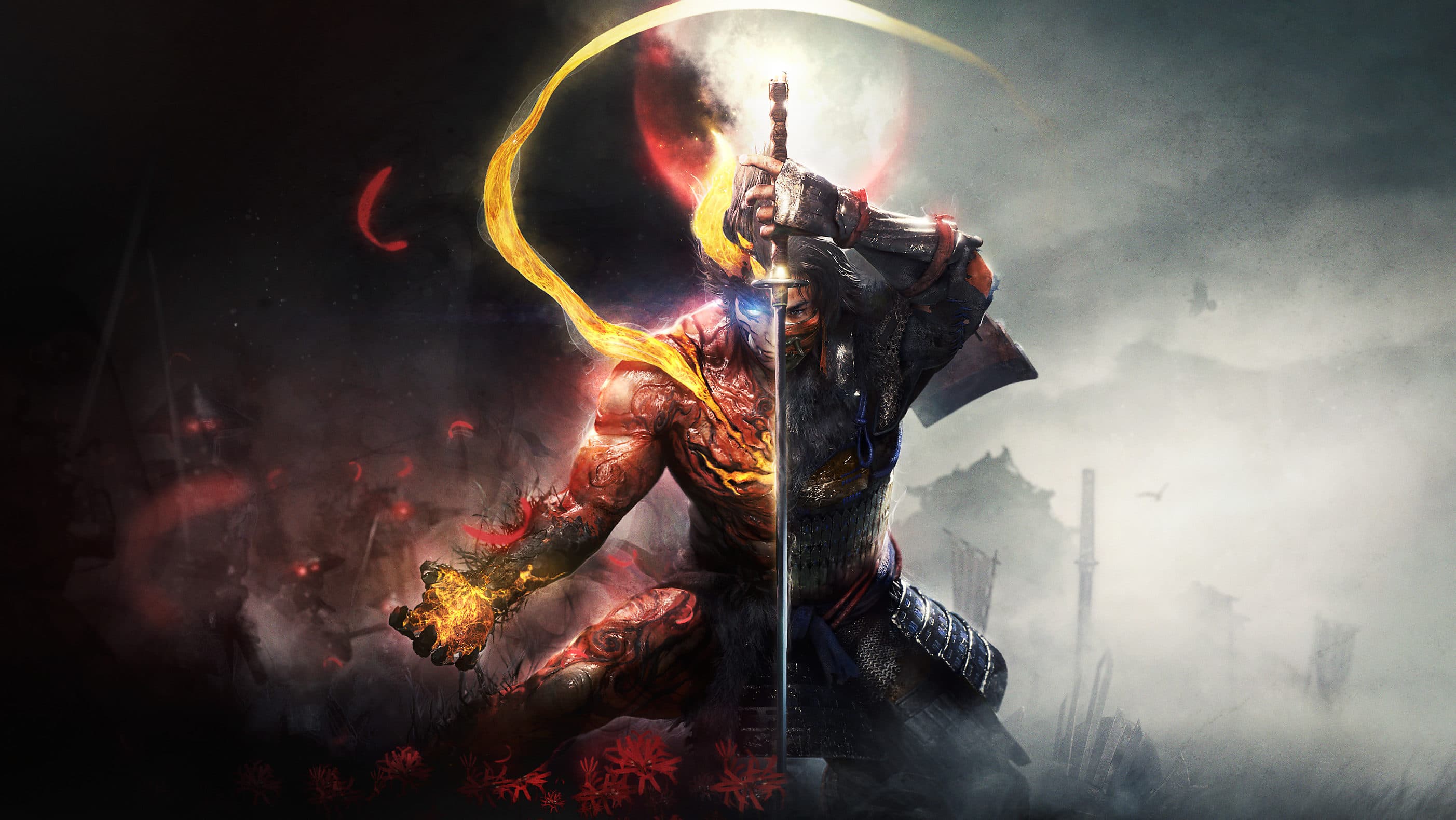 Nioh 2 key art