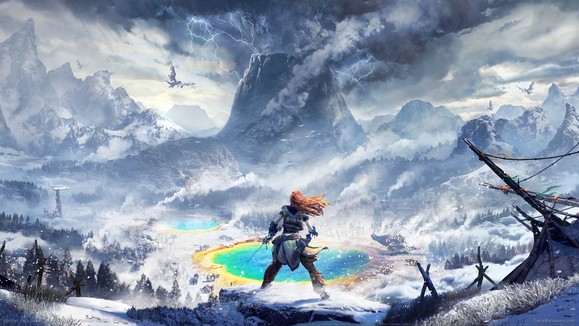 Horizon Zero Dawn（ホライゾン ゼロ ドーン）（アクションRPG）のキービジュアル — 類似ゲームタイトル検索