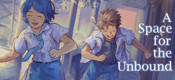 A Space for the Unbound (テキストアドベンチャー) key art — GPA