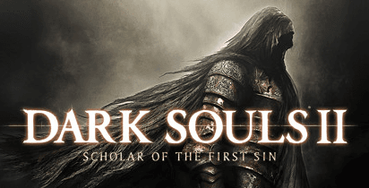 Dark Souls II Scholar of the First Sin (Soulslike Action RPG) key art — GPA