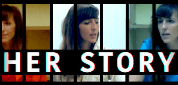 Her Story(ハー・ストーリー)(FMVミステリーアドベンチャー)のキービジュアル — 類似ゲームタイトル検索