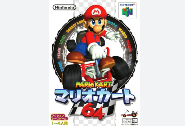 マリオカート64(Mario Kart 64)(レースゲーム)のキービジュアル — 類似ゲームタイトル検索