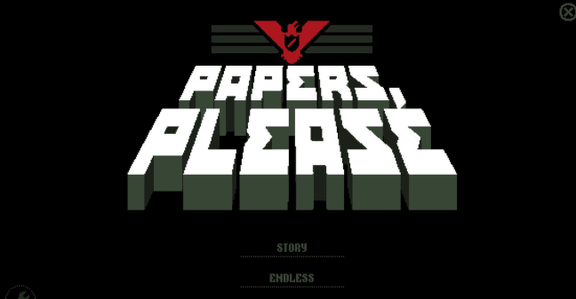 Papers, Please(要、パスポート)(シミュレーション)のキービジュアル — 類似ゲームタイトル検索
