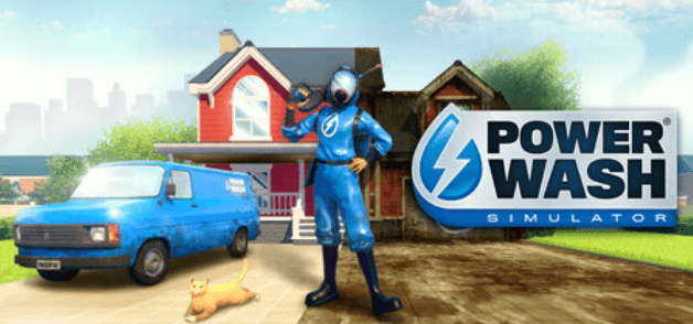 パワーウォッシュシミュレーター(PowerWash Simulator)(クリーニングシム)のキービジュアル — 類似ゲームタイトル検索