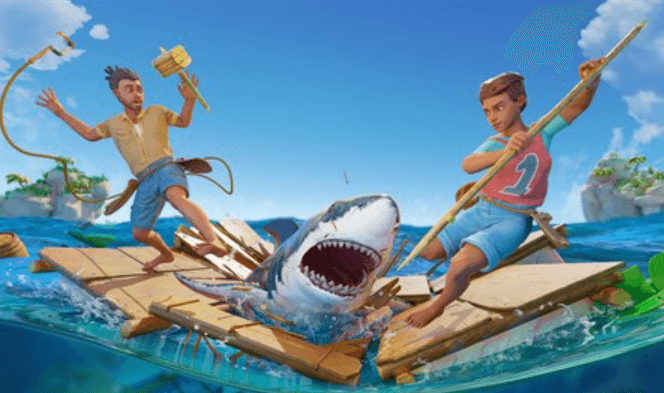 Raft (海洋サバイバルサンドボックス) key art — GPA