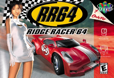 Ridge Racer 64(リッジレーサー64)(レースゲーム)のキービジュアル — 類似ゲームタイトル検索