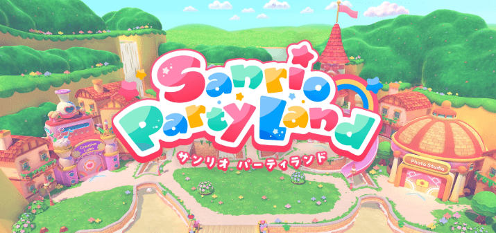 Sanrio Party Land (Party Game) key art — GPA