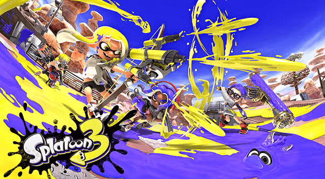 スプラトゥーン3(アクションシューター)のキービジュアル — 類似ゲームタイトル検索