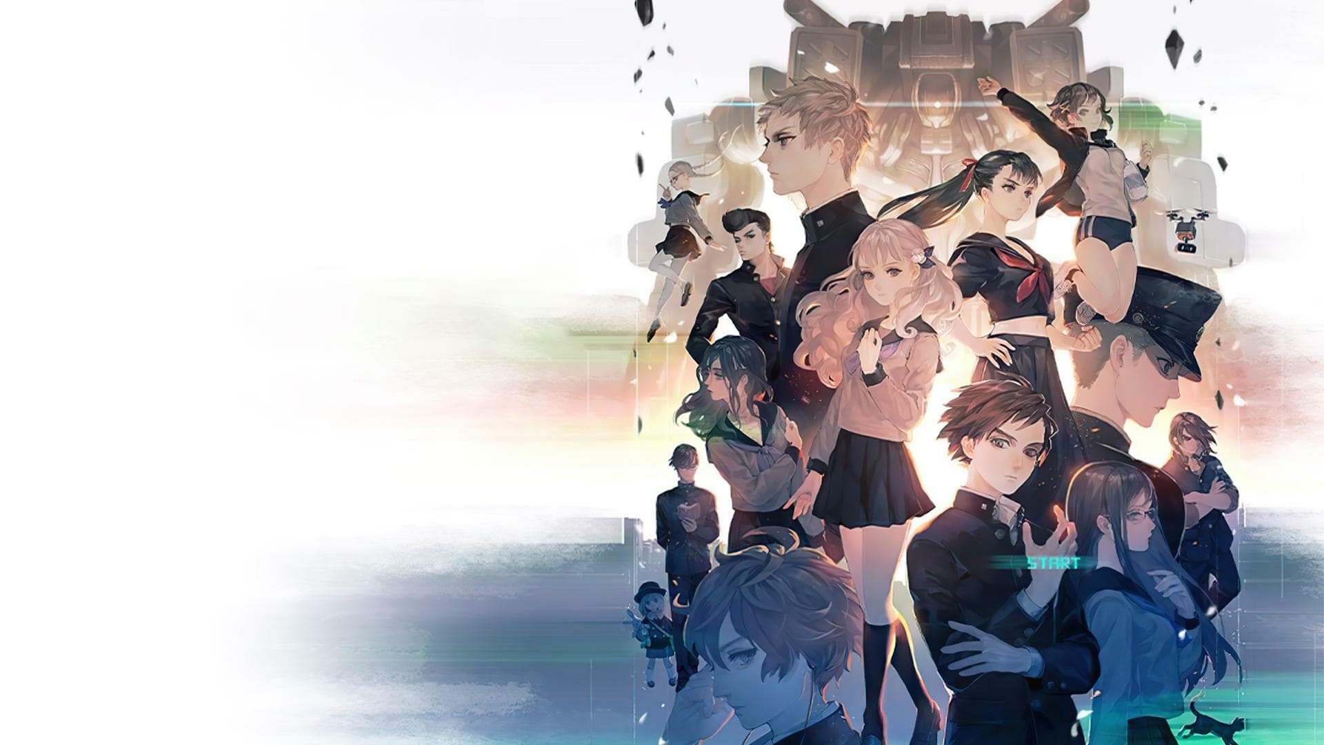 13 Sentinels: Aegis Rim(十三機兵防衛圏)(アドベンチャー/SLG)のキービジュアル — 類似ゲームタイトル検索